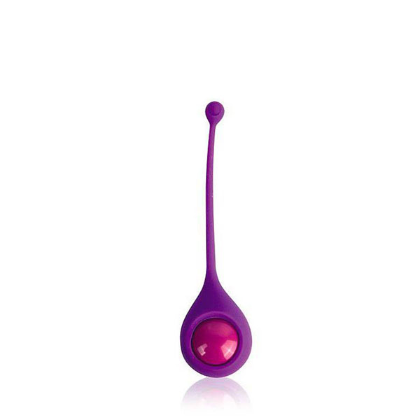 Фиолетовый вагинальный шарик со смещенным центром тяжести Cosmo