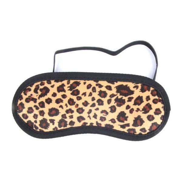 Леопардовая маска на резиночке