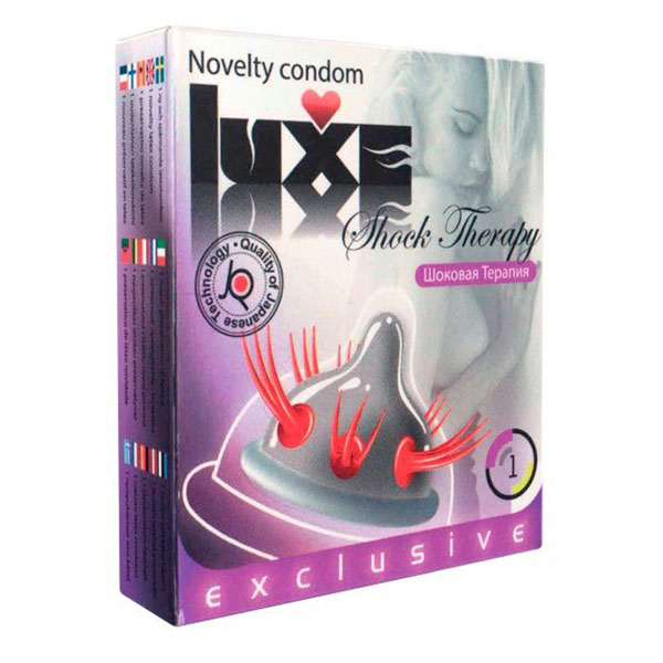 Презерватив LUXE Exclusive Шоковая Терапия - 1 шт.