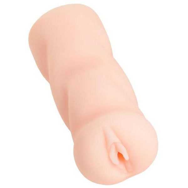 Телесный мастурбатор-вагина из реалистичного на ощупь материала