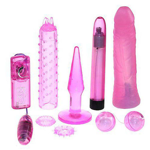 Розовый эротический набор Mystic Treasures