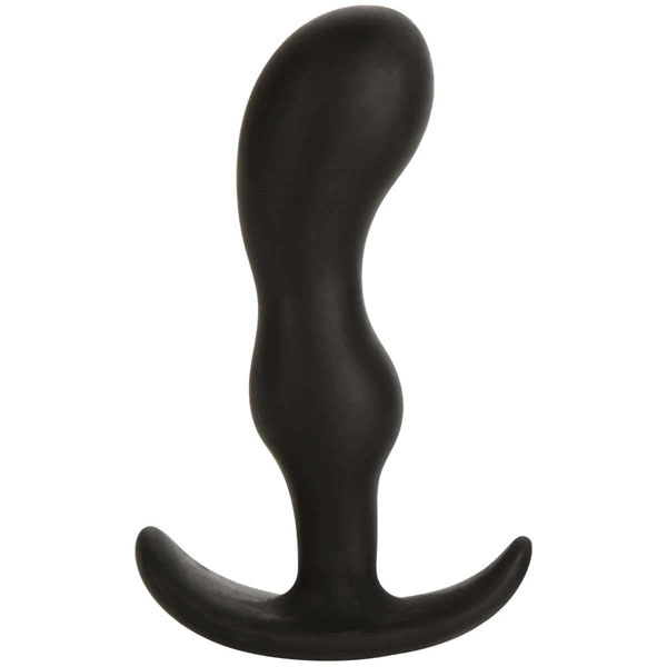 Черная анальная пробка для ношения Mood Naughty 2 4.5 Silicone - 11,4 см.