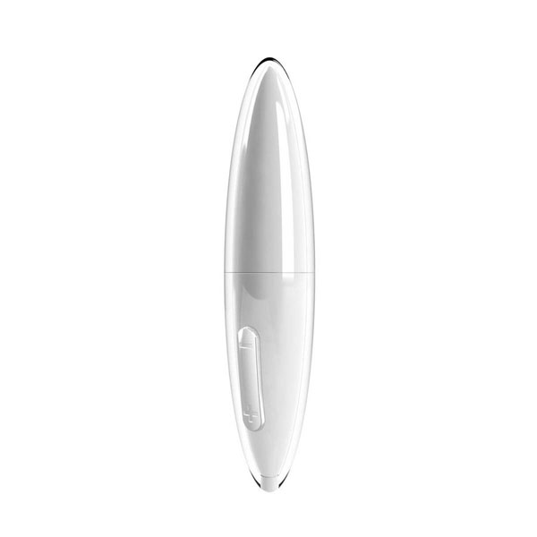 Белый перезаряжаемый мини-вибратор - 11 см. 
