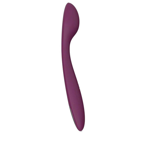 Фиолетовый клиторальный вибратор Keri Violet - 17 см.
