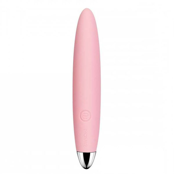 Розовый компактный вибростимулятор клитора Daisy - 12,5 см.