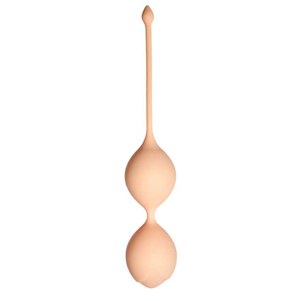 Телесные вагинальные шарики Кегеля со смещенным центом тяжести Delta