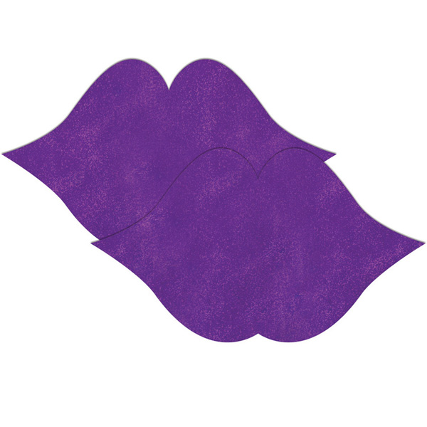 Фиолетовые пестисы в форме губ